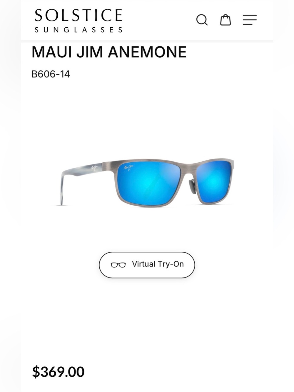 Maui Jim Anemone Polarized sunglasses, Blue Hawaiian